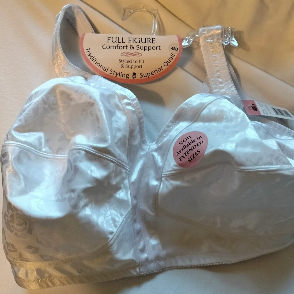 ✨ NEW Full Coverage Wireless Comfort Bra | Super Soft Everyday Lift 48D
